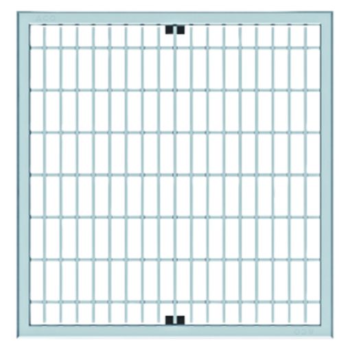 Grille en acier galvanisé, regard 2