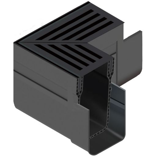 ACO Slimline élément d’angle avec 2