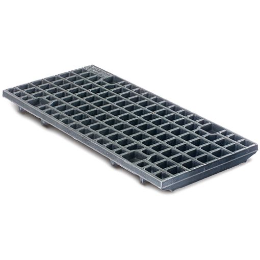 Couvercle grille en fonte pour 2