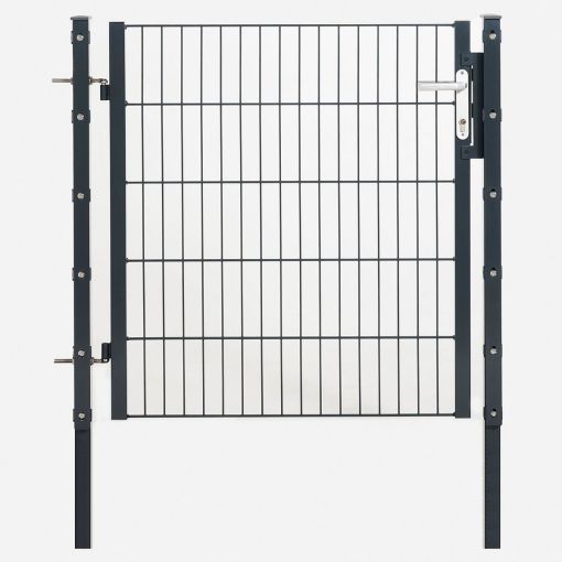 Portillon grillagé à 1 battant 2