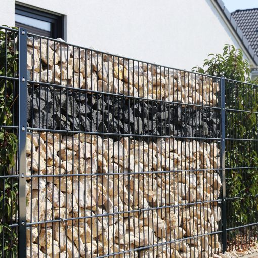 Kit clôture grillage rigide gabion 2
