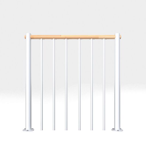 Minka Garde-corps blanc droit à 2