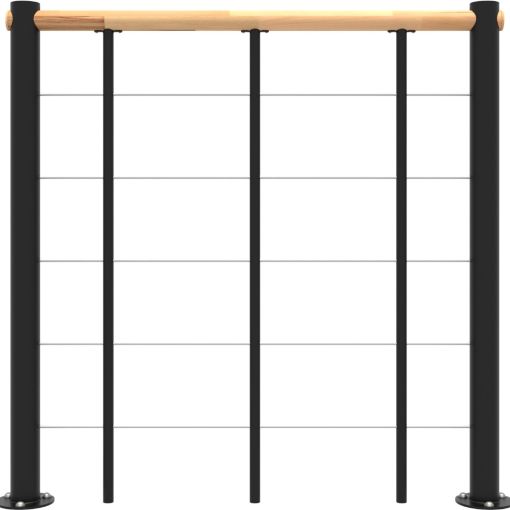 Minka rampe noire avec sangles 2