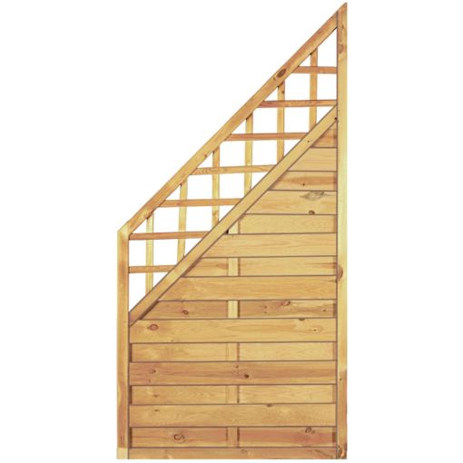 Clôture en bois T&J Maxi-Massiv-Ranki 2