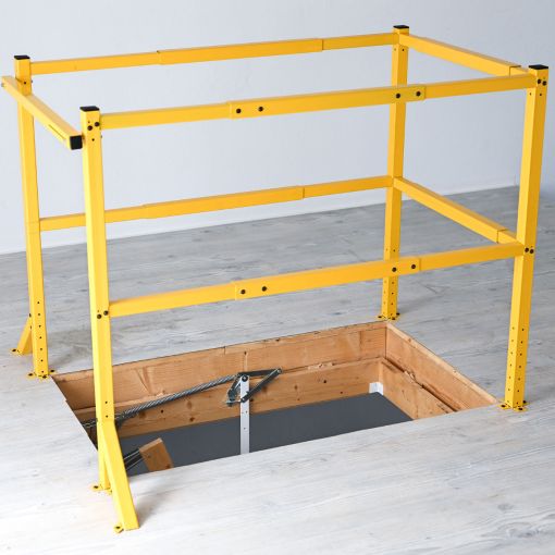 Balustrade de trémie et escalier 2