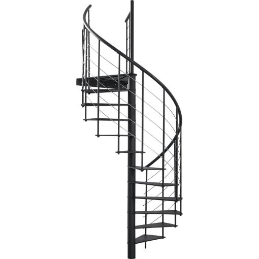 Minka escalier colimaçon Milano noir 2