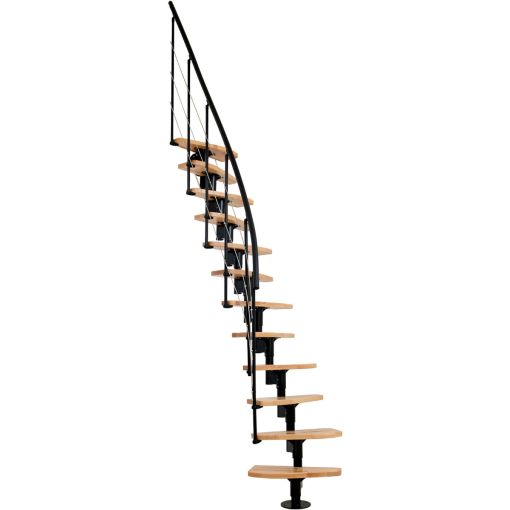 Minka escalier compact Nizza noir 2
