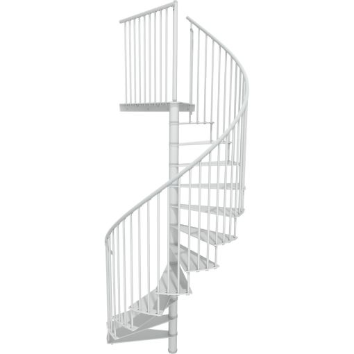 Minka escalier colimaçon Portofino blanc 2