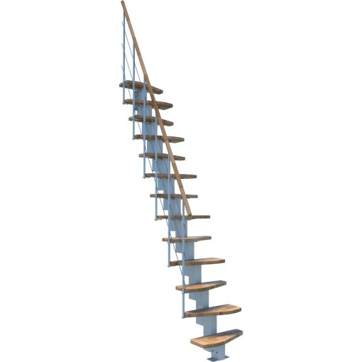 Minka escalier compact Quatro blanc 2