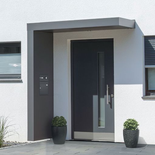 Auvent de toit rectangulaire, gutta 2