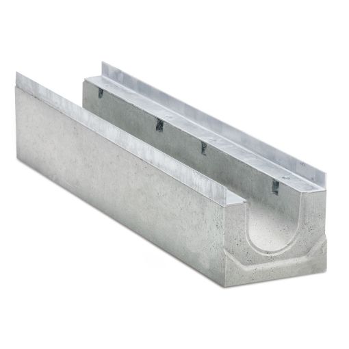 Caniveau de drainage avec pente 2