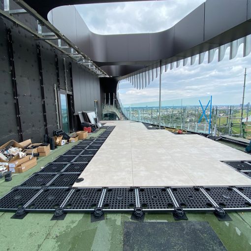 Kit complet pour plancher surélevé ferax SAFEST sous-construction béton ...