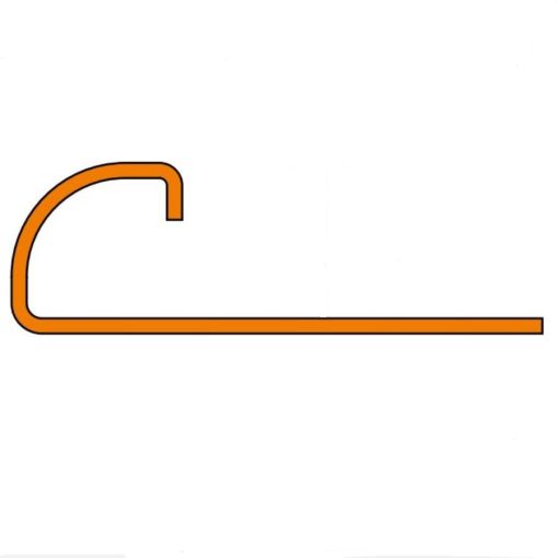 Schlüter-RONDEC E profil quart de 2