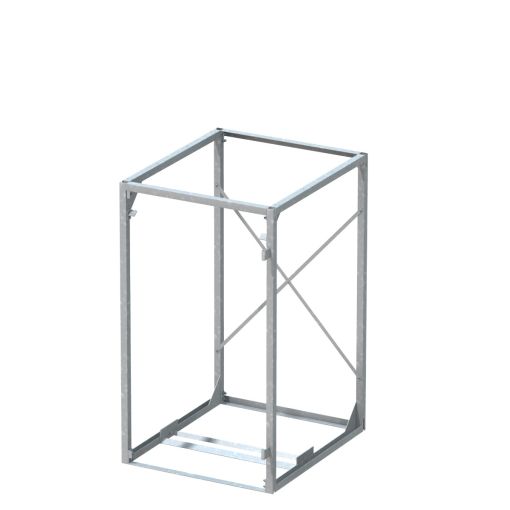 Binto cache poubelle châssis de 2