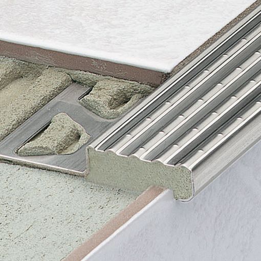 Profil d'escalier Schlüter-TREP-E en acier 2