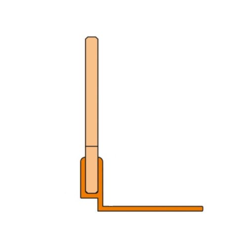 Schlüter-SHOWERPROFILE SPS 125 cale de 2