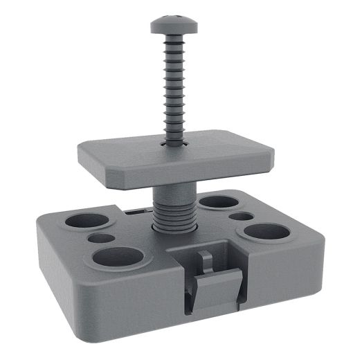 Clip de fixation aluminium ferax 2