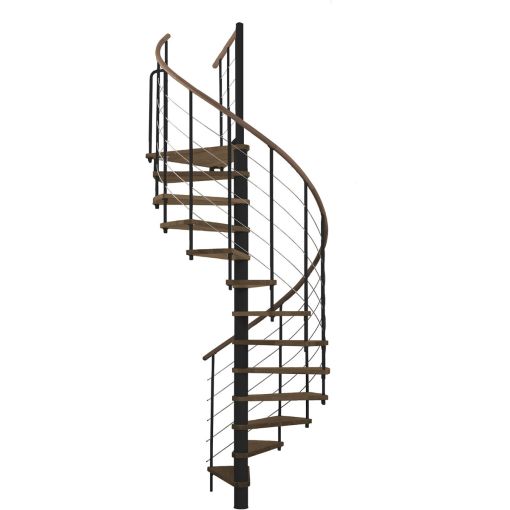 Minka escalier colimaçon Venezia noir 2