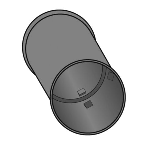 Tube de drainage Manchon de 2