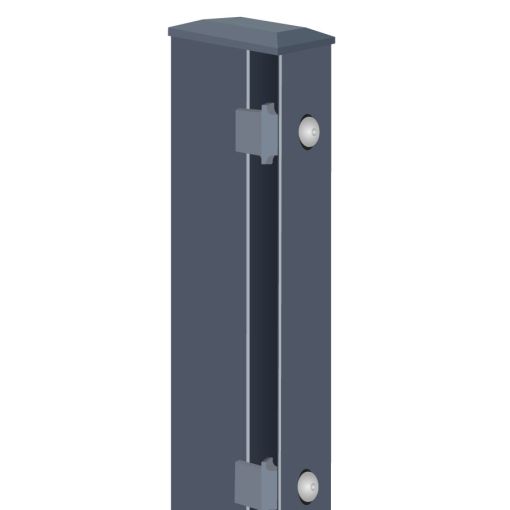 Poteau à bétonner, clôture grillage 2