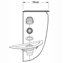 Accessoires caniveau de drainage