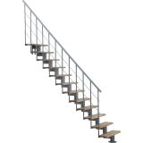 Escalier compact Minka Comfort hêtre massif escalier gain de place