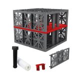 Kit complet EcoBloc, y compris accessoires, système d'infiltration en bloc