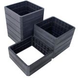 Carré potager surélevé Ergo Quadro gris