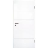 Porte de chambre bois blanc laqué Luanda, Wellker