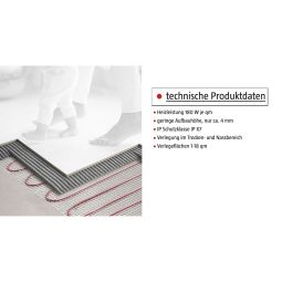 Kit standard plancher chauffant électrique 4