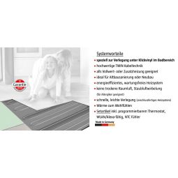 Plancher chauffant Wellker électrique chauffage 5