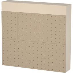 Panneau d'aménagement en fibre de 4