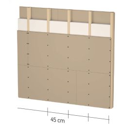 Panneau d'aménagement en fibre de 4