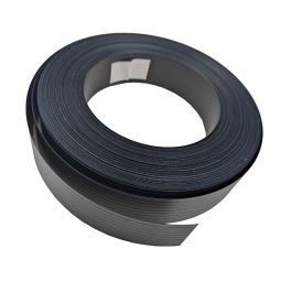 Bandes brise-vue verticales anthracite avec 6