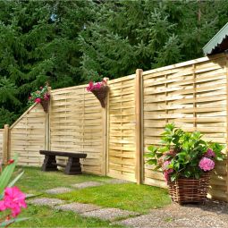 Clôture pare-vue bois T&J clôture 5