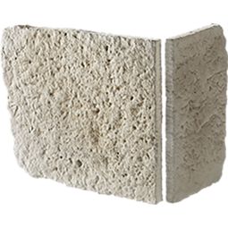 Plaquette de parement Demi-chaîne d'angle 3