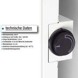 Radiateur infrarouge Jollytherm avec façade 5