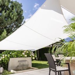 Windhager Voile CANNES Carré blanc 4