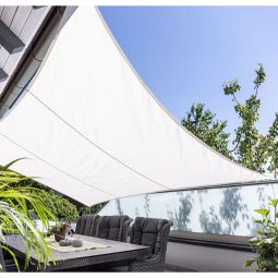 Windhager Voile CANNES Rectangle blanc 4