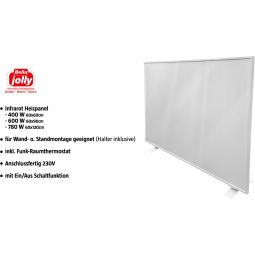 Wellker panneau chauffant KP400 infrarouge, 5