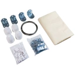 Windhager Voile d'ombrage Set blanc 6