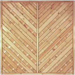 Clôture pare-vue T&J Maxi-Diagonal 1 4