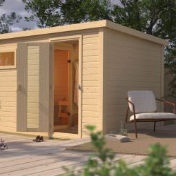Karibu Woodfeeling Maison de sauna 6