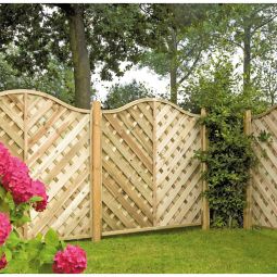 Clôture pare-vue T&J Maxi-Diagonal Couronne 3
