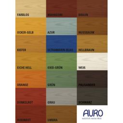 Lasure pour bois AURO Aqua 3