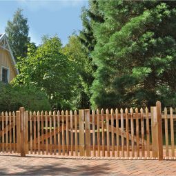 Clôture de jardin verticale T&J 5