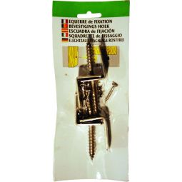 Ferrure d'angle T&J avec vis 4