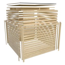 Karibu Woodfeeling Maison de sauna 3