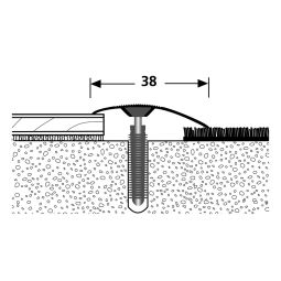 Barre de seuil d'arrêt en 3
