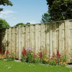 Clôture pare-vue T&J série FÜNEN 4